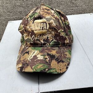 Camo Cap Adjustable NAPA Outdoors Hunting Streetwear Gorpcore Normcore Dadcore‎